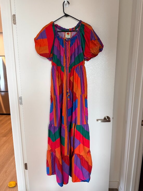 FARM Rio Dresses & Skirts - Farm Rio Amanda Stripes Maxi Dress